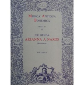 BENDA Jiri Antonin Arianna a Naxos Opéra Orchestre 1984