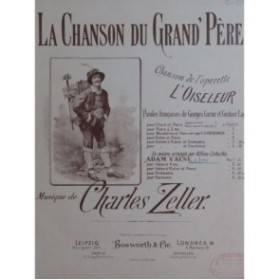 ZELLER Charles La Chanson du Grand Père Piano