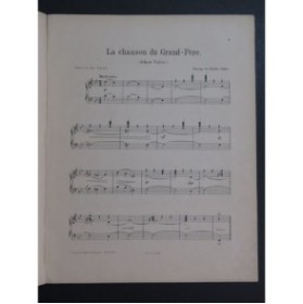 ZELLER Charles La Chanson du Grand Père Piano