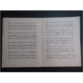 SAINT SAËNS Camille Si vous n'avez rien à me dire Chant Piano 1896