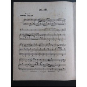 GOUZIEN Armand Colibri Chant Piano XIXe siècle