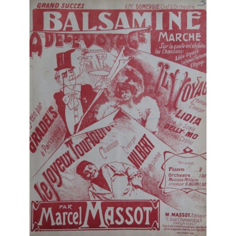 MASSOT Marcel Balsamine Piano