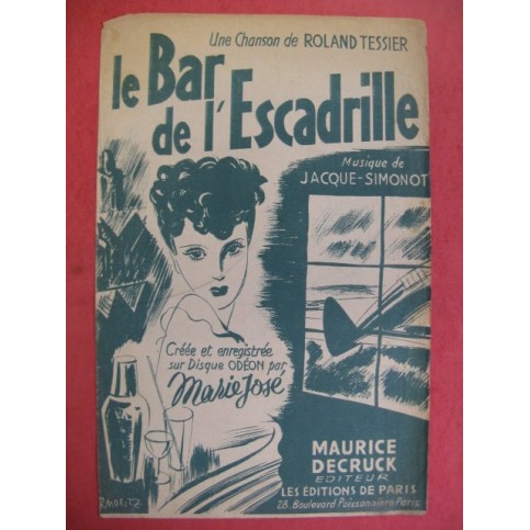 Le Bar de l'Escadrille Jacque-Simonot 1942