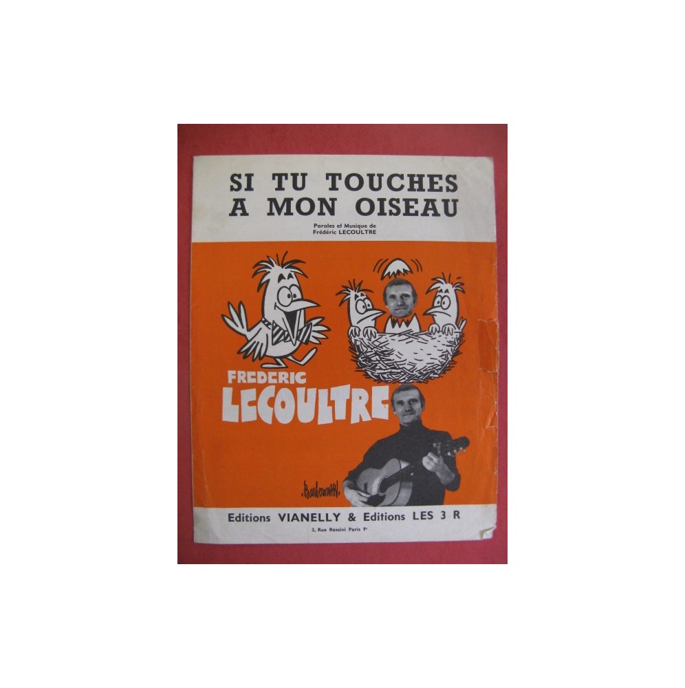 Si Tu Touches à Mon Oiseau Frédéric Lecoultre 1970