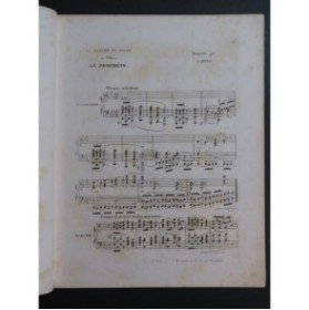 HERZ Jacques La Marche du Sacre Le Prophète Meyerbeer Piano ca1850