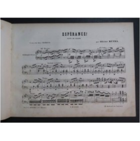 METRA Olivier Espérance Piano ca1870