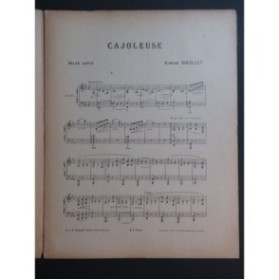 RIBIOLLET Edmond Cajoleuse Piano