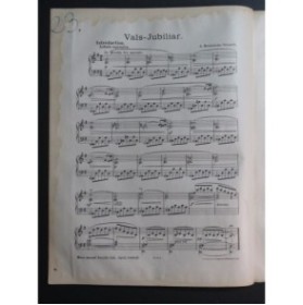 MICHELSOHN-SONNELLI A. Vals-Jubiliar Piano 1906