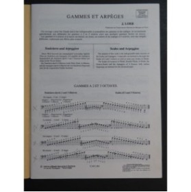 LOEB J. Gammes et Arpèges Violoncelle 1994