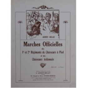 MULDERMANS Charles Marches Officielles Piano 1933