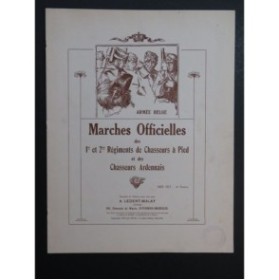 MULDERMANS Charles Marches Officielles Piano 1933