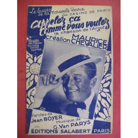 Appelez ça comme vous voulez Maurice Chevalier 1939