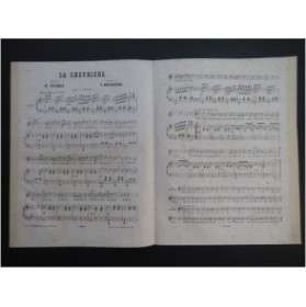 BOISSIÈRE Frédéric La Chevrière Chant Piano ca1860