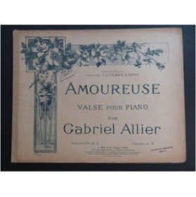 ALLIER Gabriel Amoureuse Piano