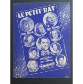 LAFARGE Guy Le petit rat Chant Piano 1948