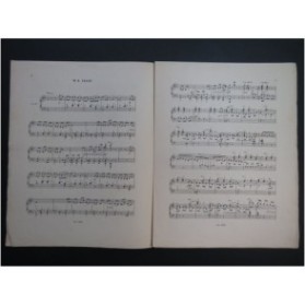 FOURNIER Paul Trois Feuillets d'Album Piano ca1890