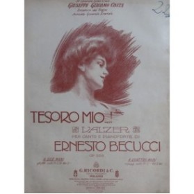 BECUCCI Ernesto Tesoro Mio ! Piano