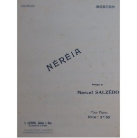 SALZÉDO Marcel Néréia Piano