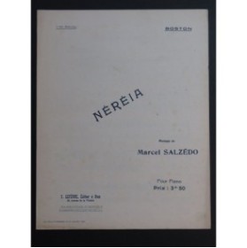 SALZÉDO Marcel Néréia Piano