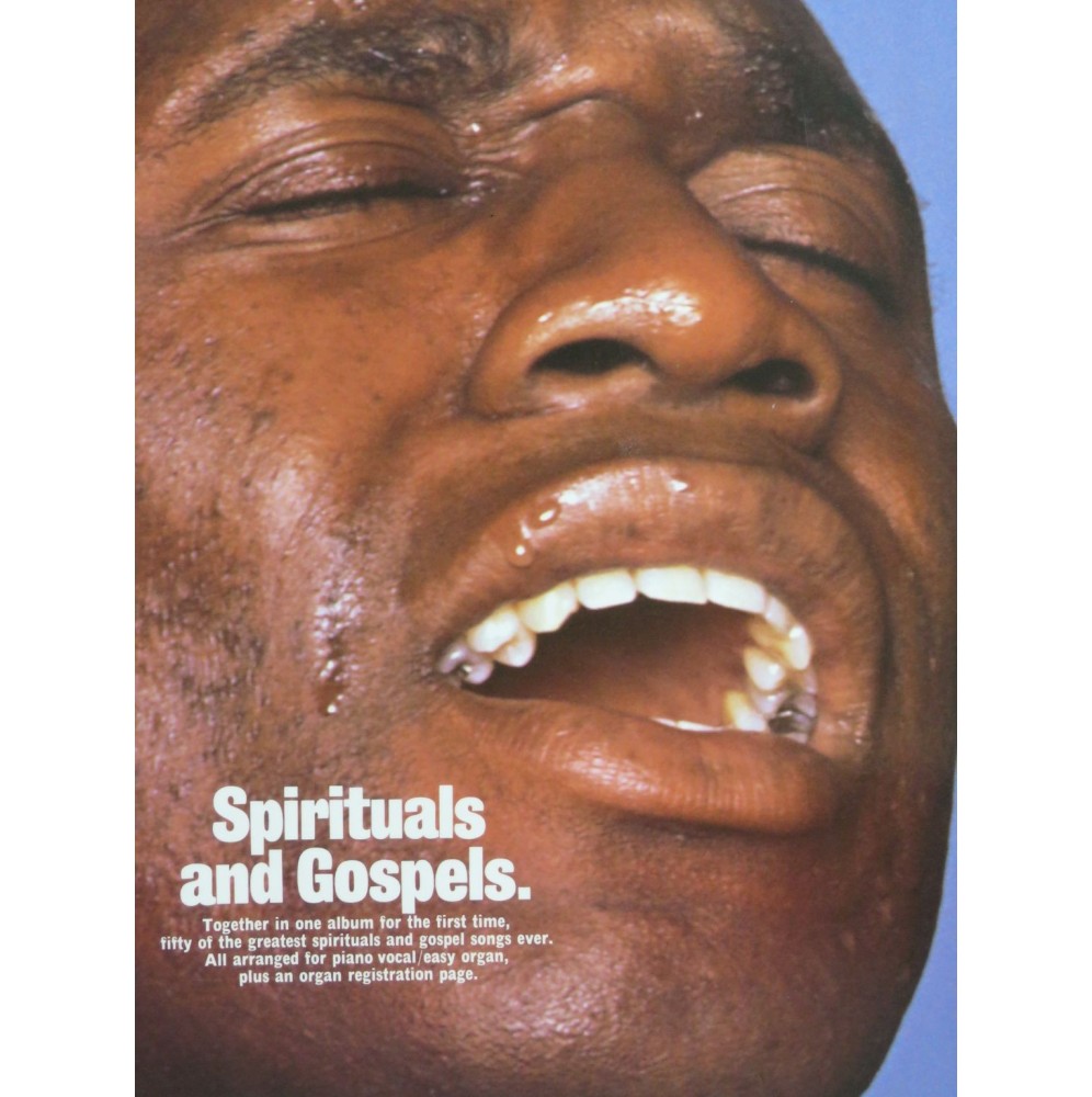 Spirituals and Gospels 50 Pièces Piano solo ou Chant Piano 1975