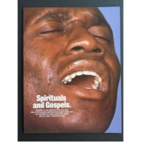 Spirituals and Gospels 50 Pièces Piano solo ou Chant Piano 1975