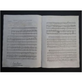 BERTON H. Romance d'Aline No 2 Chant Piano ou Harpe ca1820