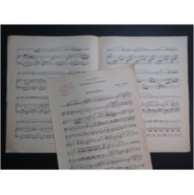 ROUSSEL Albert Joueurs de flûte Krishna Piano Flûte 1955