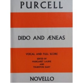 PURCELL Henry Dido and Aeneas Opéra Chant Piano