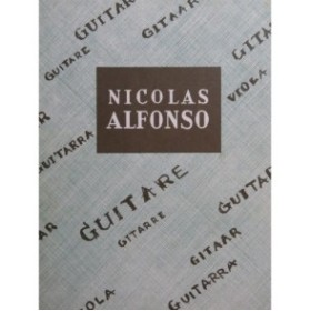 ALFONSO Nicolas La Guitare Théorique et Pratique 1 Guitare