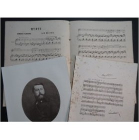 DELIBES Léo Myrto Chant Piano 1869