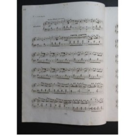 ADAM Adolphe Mélange sur Fra Diavolo Auber op 49 Piano ca1830
