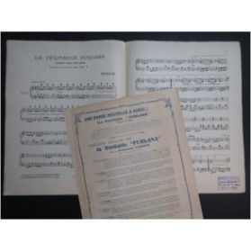 RODIGE La Véritable Furlana Danse Piano 1914