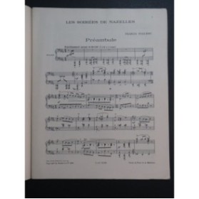 POULENC Francis Les Soirées de Nazelles Piano 1961