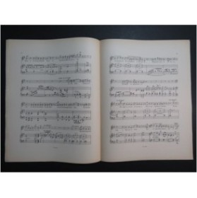 CHAIGNEAU Marcel La chanson de Pâques- Fleuries Chant Piano ca1914