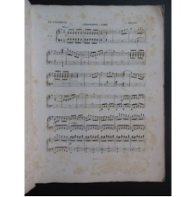 BELLINI Vincenzo La Sonnambula Piano solo ca1845