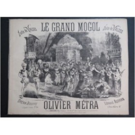 METRA Olivier Le Grand Mogol Suite de Valses Piano ca1880