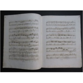 HÜNTEN François Rondo Brillant Crociato in Egitto Piano ca1820