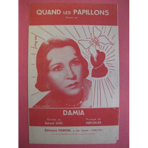 Quand les papillons - Damia