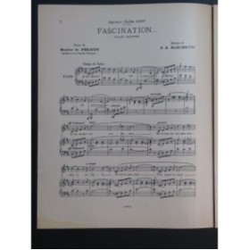 MARCHETTI F. D. Fascination Chant Piano