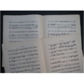 SAINT-SAËNS Camille Allegro appassionato Piano Violoncelle ca1900