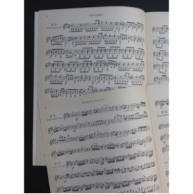 GIULIANI Mauro 18 Divertimenti Notturni op 86 Flûte ou Violon Guitare 1987