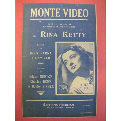 Monte Video - Rina Ketty 1939