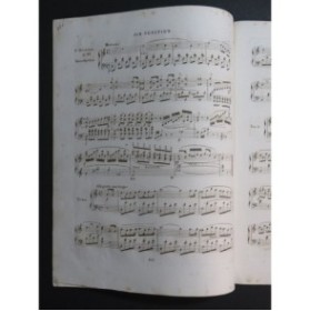 HUNTEN François Air Vénitien Piano ca1850