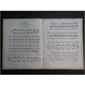 MASINI F. L'Allhambra Chant Espagnol Chant Piano 1835