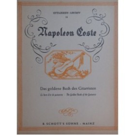 COSTE Napoléon Das goldene Buch des Gitarristen Guitare