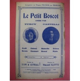 Le petit Boscot - Gitral et Scotto 1912