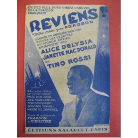 Reviens ! - Tino Rossi 1938
