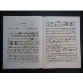 BARRAULT DE ST ANDRÉ Pépita Chant Piano ca1850