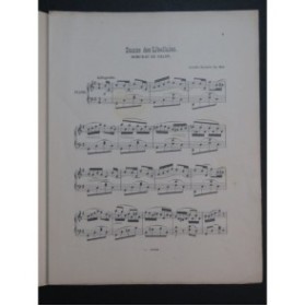 SARTORIO Arnoldo Danse des Libellules Piano ca1896