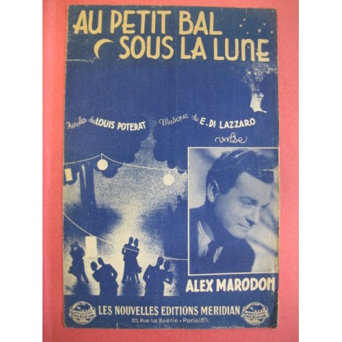 Au petit bal sous la lune - Alex Marodon 1951